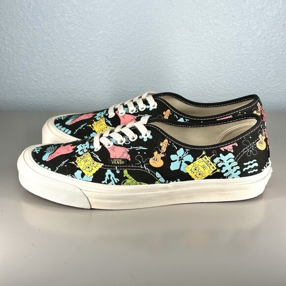 VANS Shoes SpongeBob SquarePants Men 11 ComfyCush Authentic AlohaBob Nickelodeon - Picture 5 of 14
